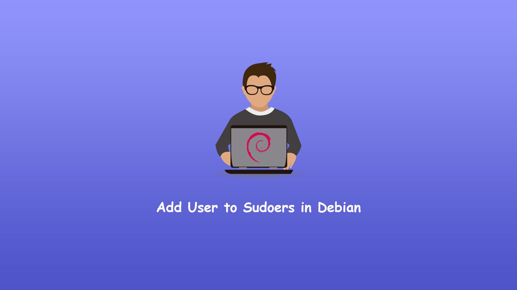 add user to sudoers in Debian