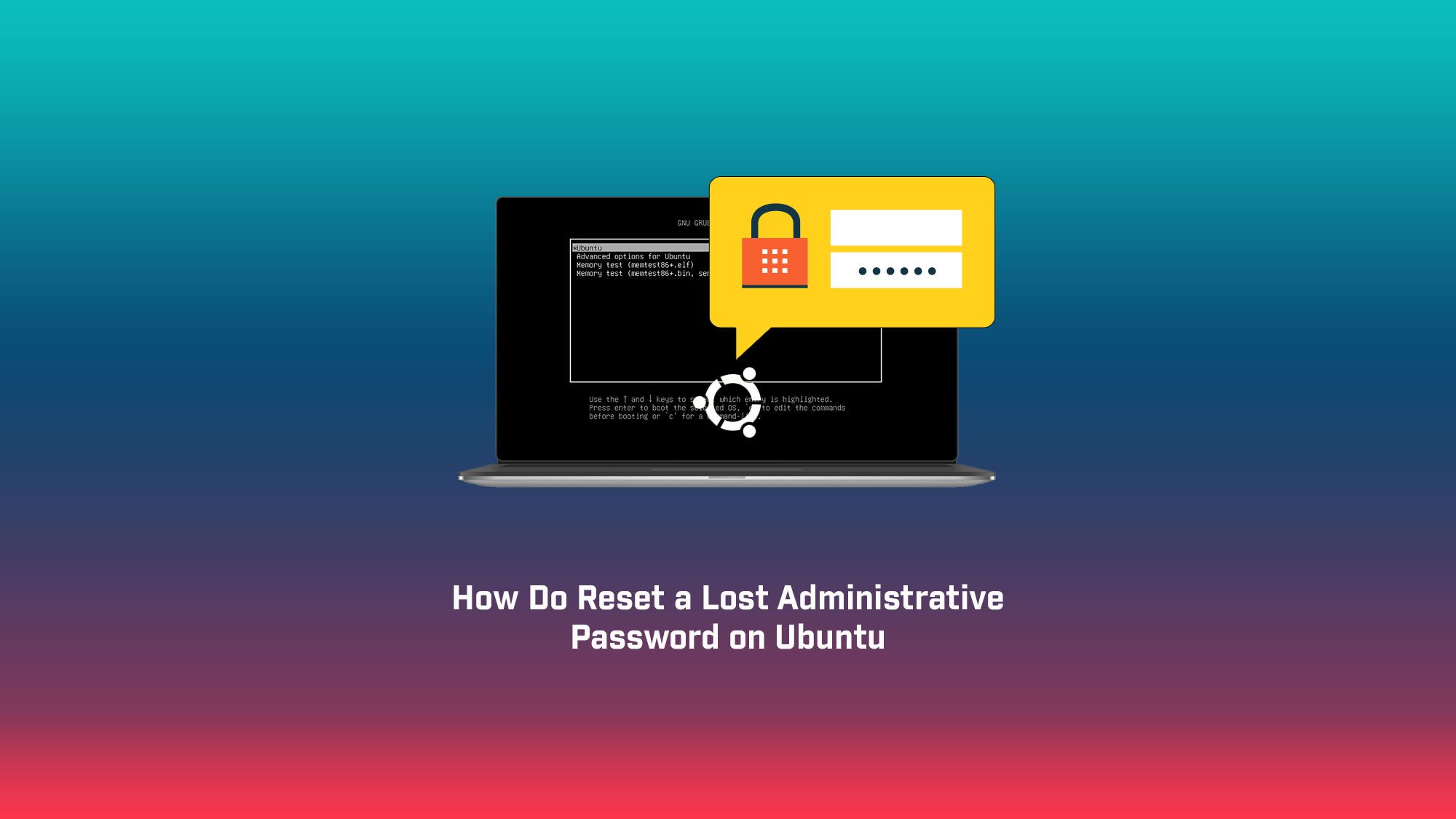 Reset Lost Password on Ubuntu