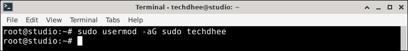 Add User to Sudoers in Debian