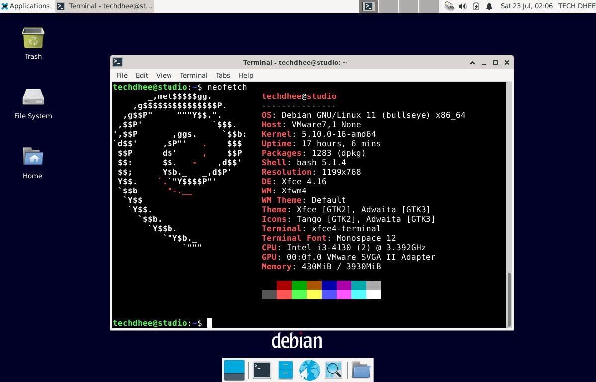 Install Open VM Tools on Debian