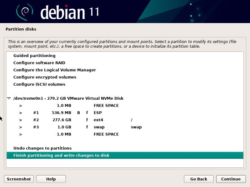 Install Debian 11