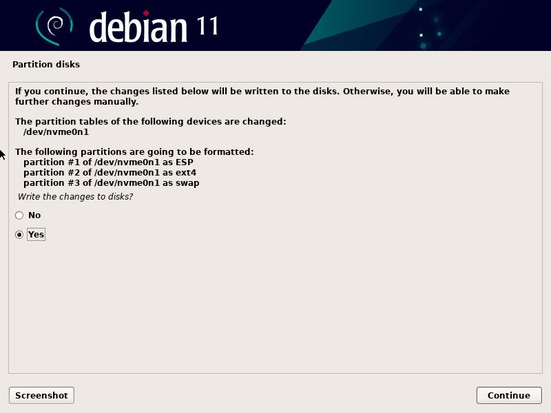 Install Debian 11