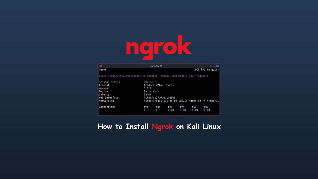How to Install Ngrok on Kali Linux 2023