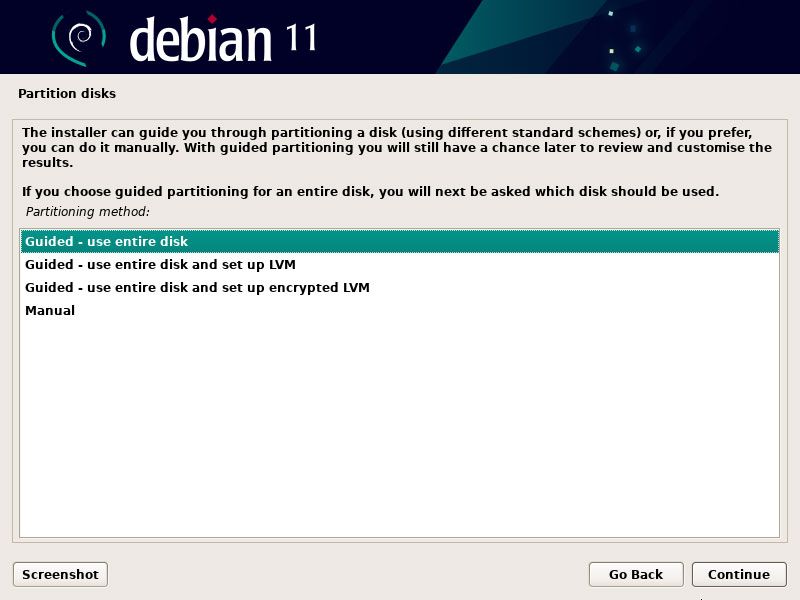 Install Debian 11