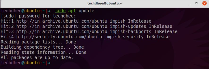 how to install nmap on Ubuntu