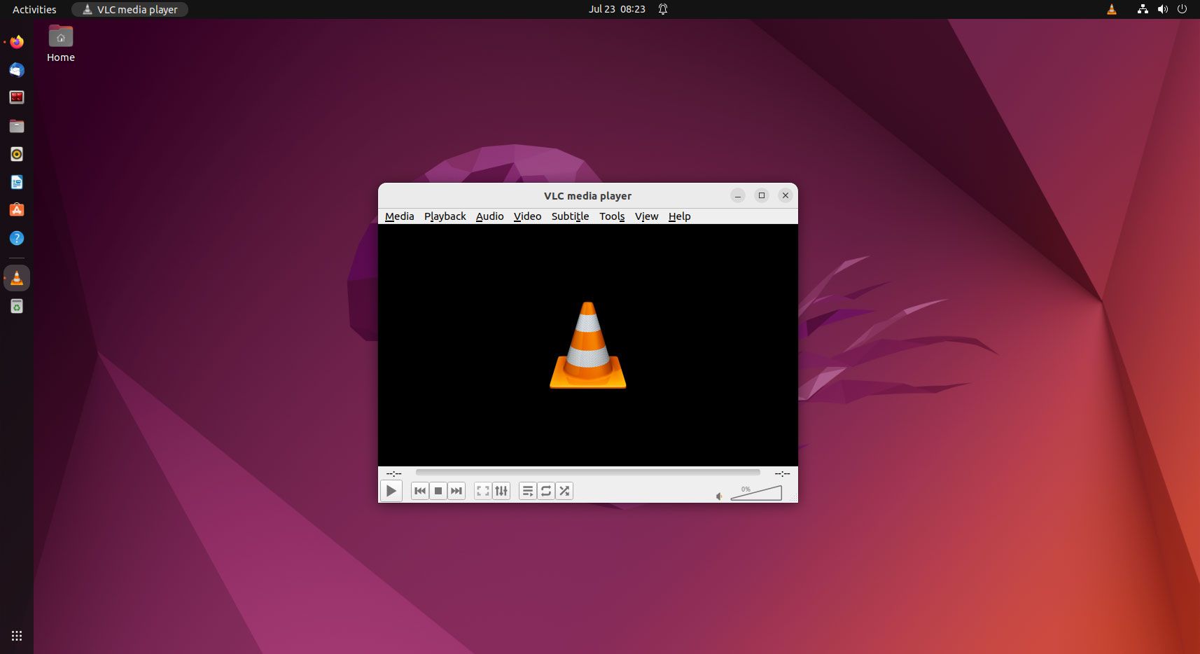 VLC Media Player on Ubuntu