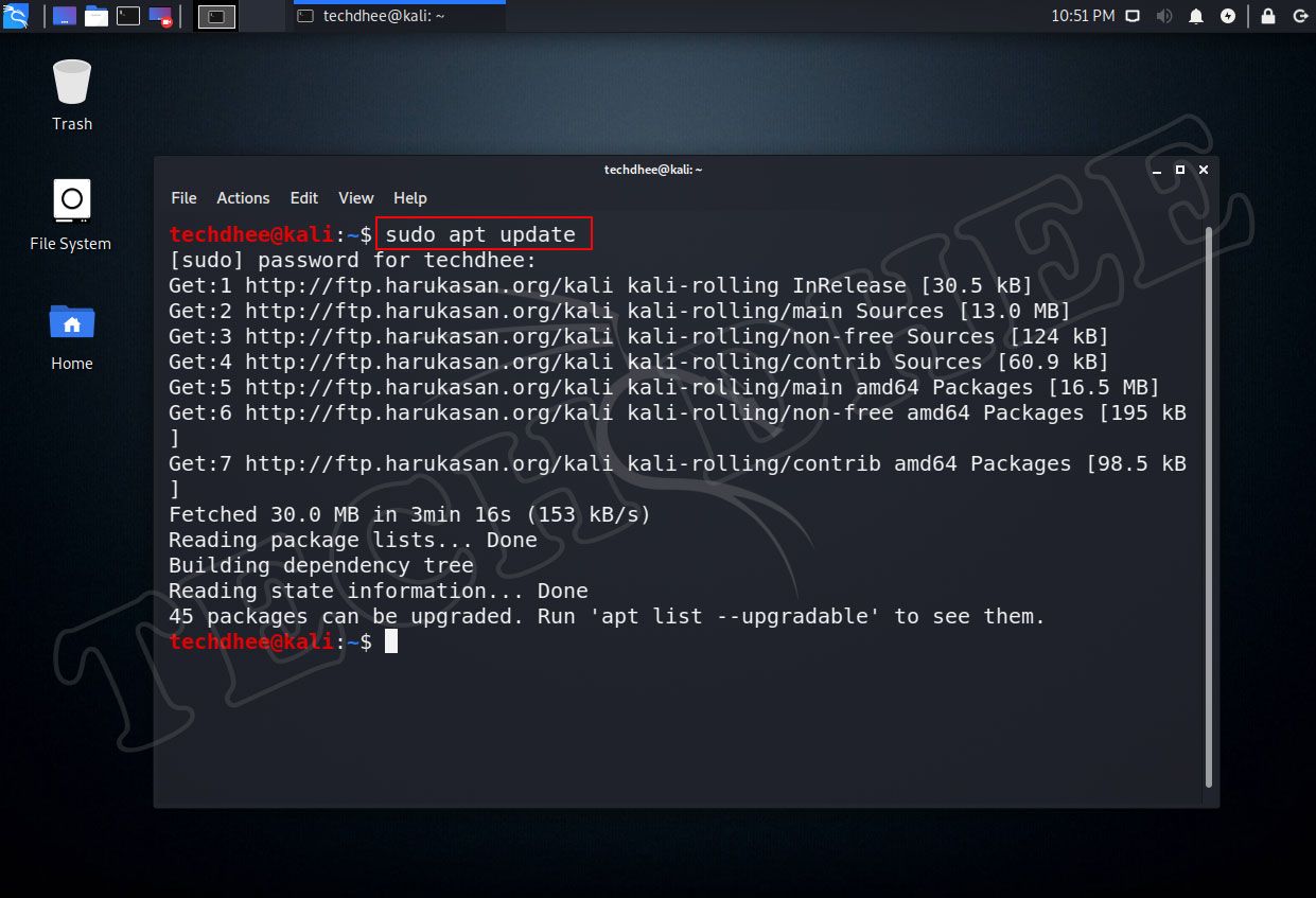 Install Tor Browser on Kali Linux