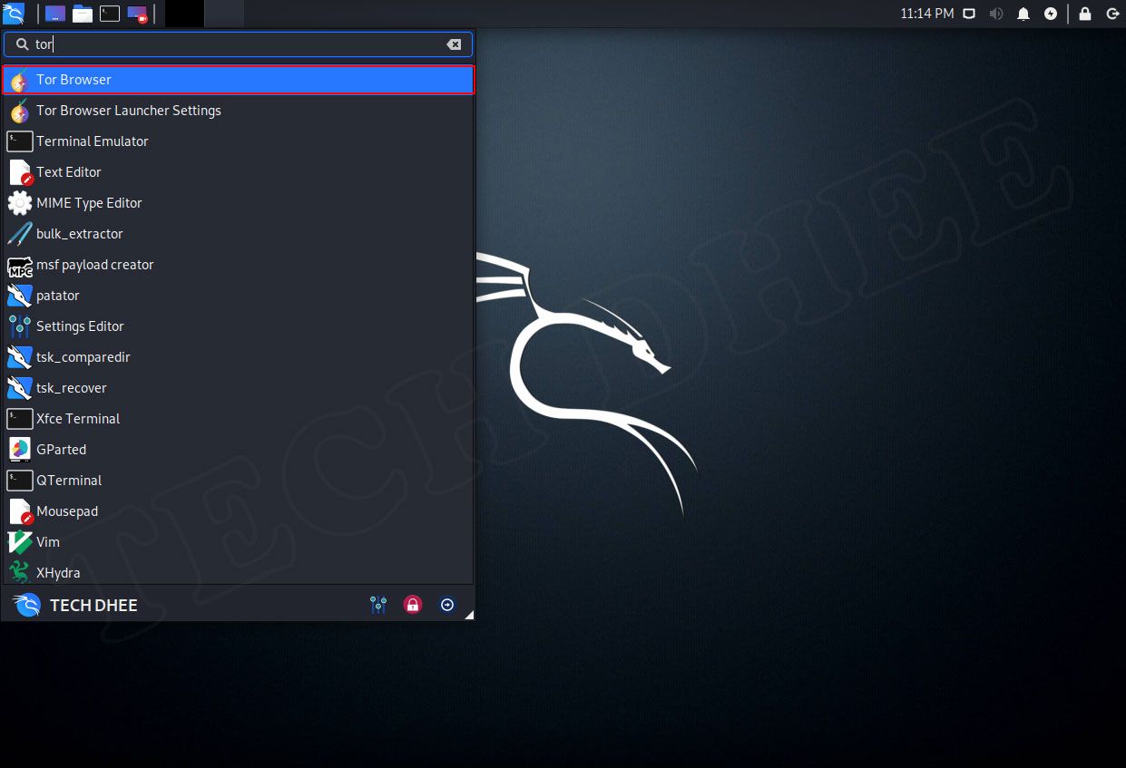 Install Tor Browser on Kali Linux