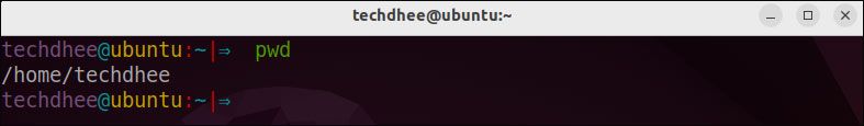 PWD Command in Linux