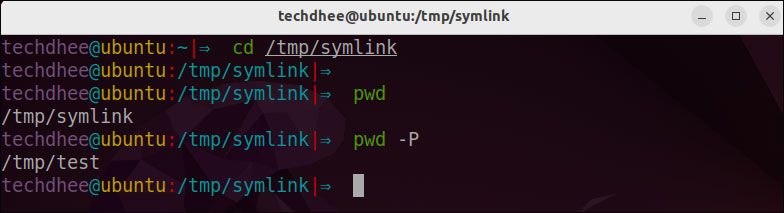 PWD Command in Linux