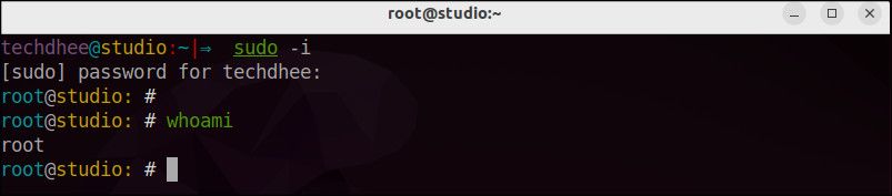 Get Root Access in Ubuntu 22.04