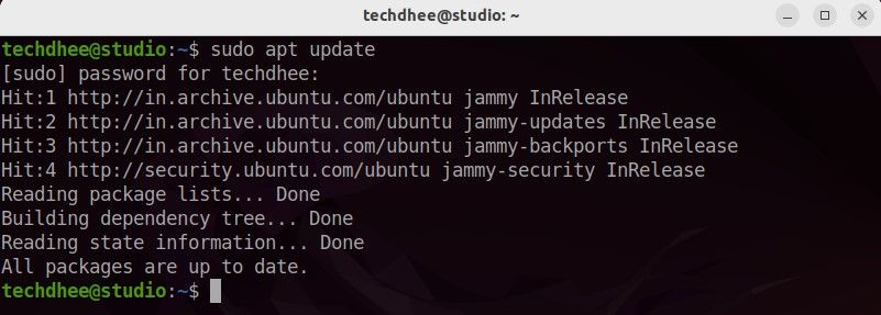 Install ZSH on Ubuntu 22.04