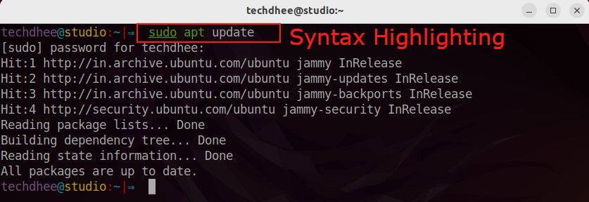 Install ZSH on Ubuntu 22.04