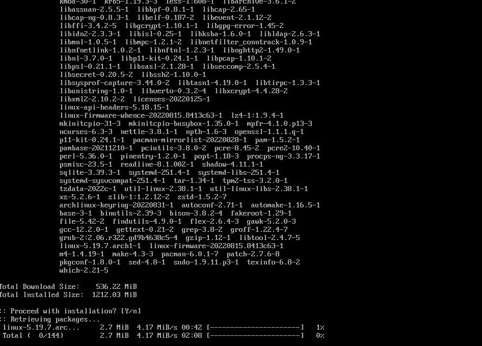 archinstall-in-arch-Linux